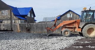 Отсыпка участка Алексин, цена от 206 р./куб.